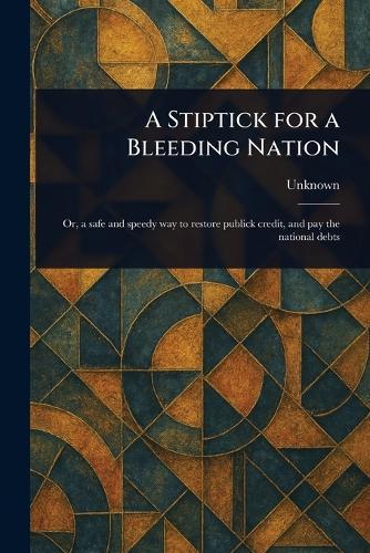 A Stiptick for a Bleeding Nation  at Abbey's Bookshop, 