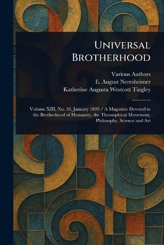 Universal Brotherhood  by Various at Abbey's Bookshop, 