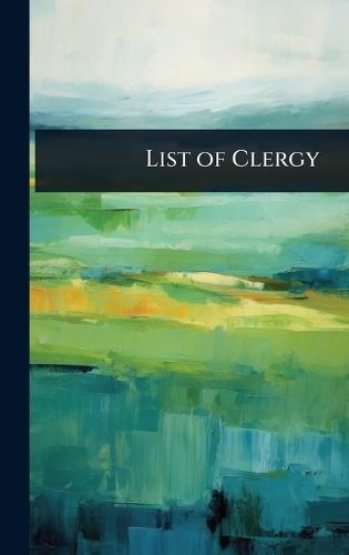 List of Clergy  at Abbey's Bookshop, 