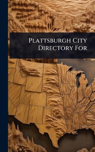 Plattsburgh City Directory For  at Abbey's Bookshop, 
