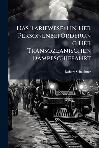 Das Tarifwesen in Der Personenbeförderung Der Transozeanischen Dampfschiffahrt  by Robert Schachner at Abbey's Bookshop, 