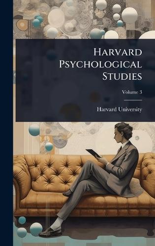 Harvard Psychological Studies  by Harvard University at Abbey's Bookshop, 