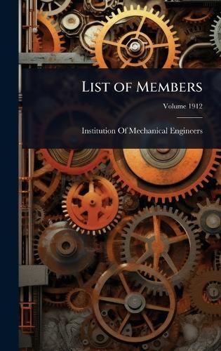 List of Members  by Institution of Mechanical Engineers ( at Abbey's Bookshop, 