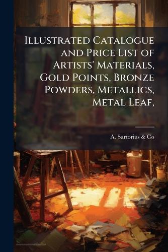 Illustrated Catalogue and Price List of Artists' Materials, Gold Points, Bronze Powders, Metallics, Metal Leaf,  by N y ) A Sartorius & Co (New York at Abbey's Bookshop, 