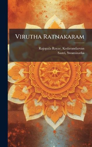 Virutha Ratnakaram  by Rajopala Royar Kedarandarvan * at Abbey's Bookshop, 