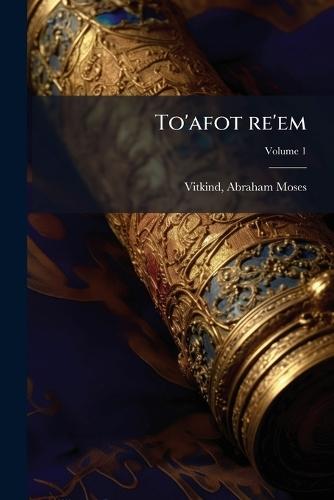 To'afot re'em  by Vitkind Abraham Moses at Abbey's Bookshop, 