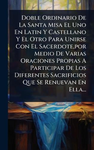 Doble Ordinario De La Santa Misa El Uno En Latin Y Castellano Y El Otro Para Unirse Con El Sacerdote, por Medio De Varias Oraciones Propias A Participar De Los Diferentes Sacrificios Que Se Renuevan En Ella...  by Anonymous at Abbey's Bookshop, 