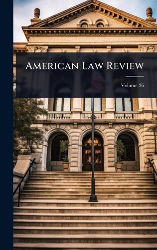 American Law Review  by Anonymous at Abbey's Bookshop, 