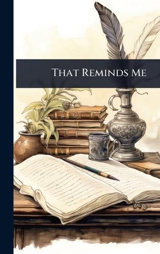 That Reminds Me  by Anonymous at Abbey's Bookshop, 