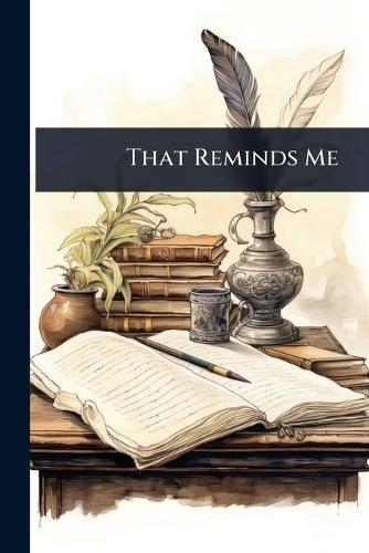 That Reminds Me  by Anonymous at Abbey's Bookshop, 