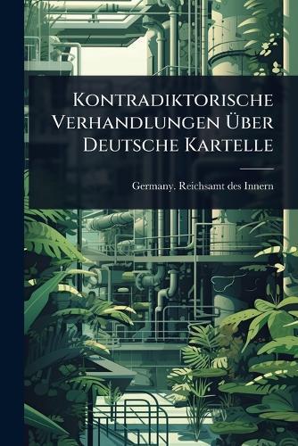 Kontradiktorische Verhandlungen Ã&#156;ber Deutsche Kartelle  by Germany Reichsamt Des Innern at Abbey's Bookshop, 