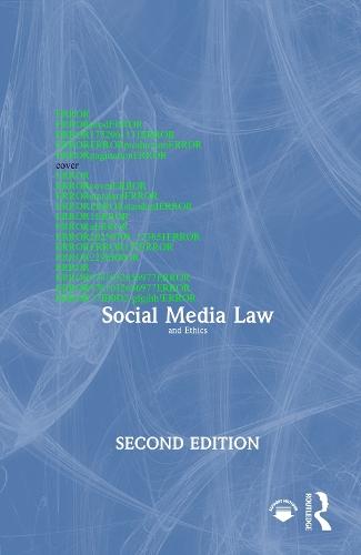 Social Media Law and Ethics  by Jeremy Harris Lipschultz at Abbey's Bookshop, 