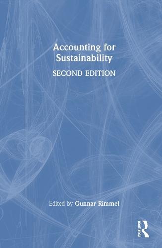 Accounting for Sustainability  by Gunnar Rimmel at Abbey's Bookshop, 