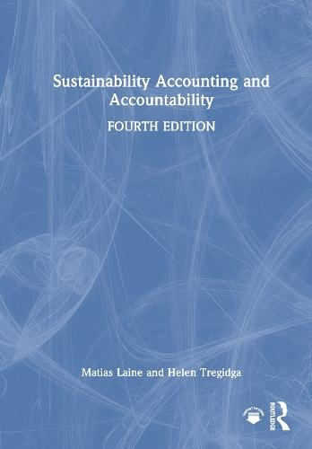 Sustainability Accounting and Accountability  by Matias Laine at Abbey's Bookshop, 