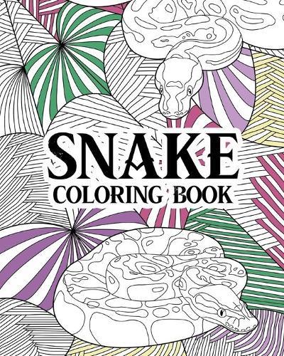 Snake Coloring Book: Animal Coloring Book, Zentangle Coloring, Quotes Coloring, Snake Lover Gifts  by Paperland at Abbey's Bookshop, 