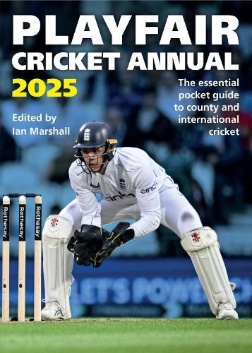 Playfair Cricket Annual 2025  by Ian Marshall at Abbey's Bookshop, 
