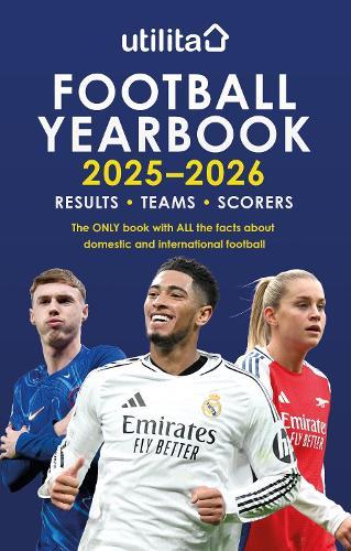 The Utilita Football Yearbook 2025-2026  by Headline at Abbey's Bookshop, 