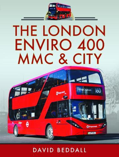 The London Enviro 400 MMC and City  by David Beddall at Abbey's Bookshop, 