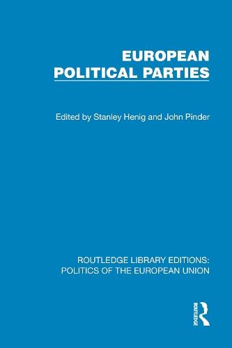 European Political Parties  by Stanley Henig at Abbey's Bookshop, 