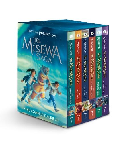 The Misewa Saga Box Set Paperback Books 1-6  by David A. Robertson at Abbey's Bookshop, 