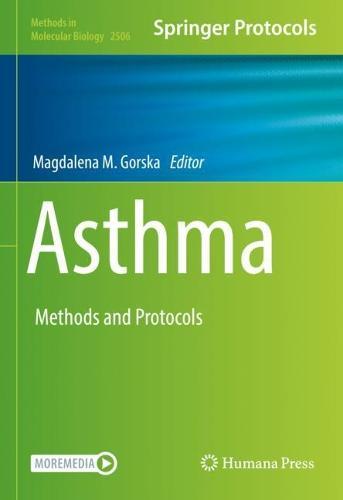 Asthma: Methods and Protocols  by Magdalena M. Gorska at Abbey's Bookshop, 