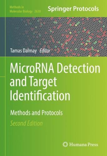 MicroRNA Detection and Target Identification: Methods and Protocols  by Tamas Dalmay at Abbey's Bookshop, 