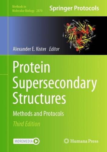 Protein Supersecondary Structures: Methods and Protocols  by Alexander E. Kister at Abbey's Bookshop, 