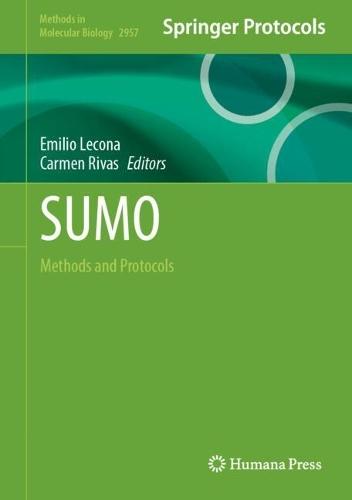 SUMO: Methods and Protocols  by Emilio Lecona at Abbey's Bookshop, 