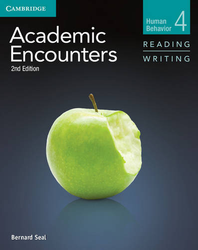 Academic Encounters 4 2nd Ed Human Behavior Reading & Writing Student Book Inter PRICE ONLY WHILE STOCK LASTS  by Bernard Seal at Abbey's Bookshop, 