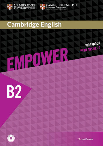 Empower B2 Upper Intermediate Workbook & Online Audio  by Wayne Rimmer at Abbey's Bookshop, 