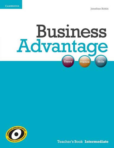 Business Advantage Intermediate Teachers Book  by Jonathan Birkin at Abbey's Bookshop, 