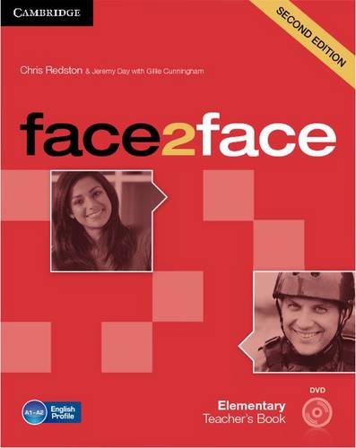 Face2Face 2nd Ed Elementary Teachers Book & DVD  by Chris Redston at Abbey's Bookshop, 