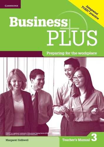 Business Plus 3 Teachers Manual PRICE ONLY WHILE STOCK LASTS