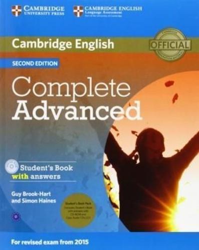 Complete Advanced 2nd Ed Student Book & Answers & CD-ROM & Class CDs (3) PRICE ONLY WHILE STOCK LASTS  by Guy Brook-Hart at Abbey's Bookshop, 
