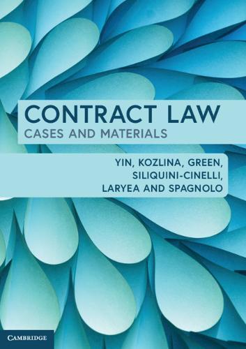 Contract Law: Cases and Materials  by Kenneth Yin (Edith Cowan University, Western Australia) at Abbey's Bookshop, 