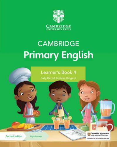 Cambridge Primary English Learner's Book 4 with Digital Access (1 Year)  by Sally Burt at Abbey's Bookshop, 