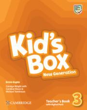 Kids Box New Generation 3 Teachers Book with Digital Pack  by Caroline Nixon at Abbey's Bookshop, 