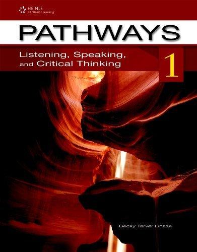 Pathways 1 Teachers Guide: Listening Speaking & Critical Thinking  by Becky Tarver Chase at Abbey's Bookshop, 