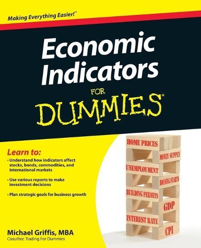 Economic Indicators For Dummies  by Michael Griffis at Abbey's Bookshop, 