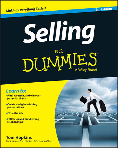 Selling For Dummies  by Tom Hopkins at Abbey's Bookshop, 