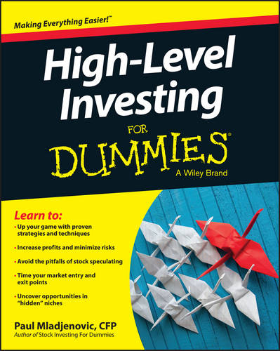 High Level Investing For Dummies  by Paul Mladjenovic at Abbey's Bookshop, 