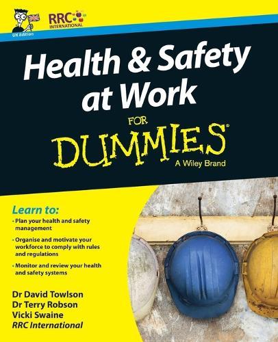 Health and Safety at Work For Dummies, UK Edition  by RRC International at Abbey's Bookshop, 