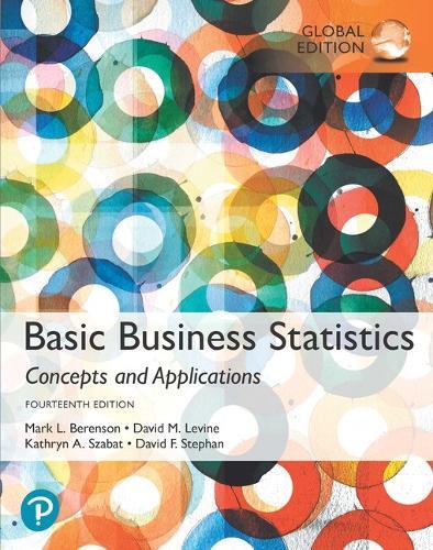 Basic Business Statistics, Global Edition  by Mark Berenson at Abbey's Bookshop, 