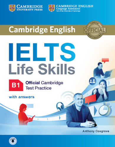 IELTS Life Skills B1 Test Practice Book & Downloadble Audio & Answers PRICE ONLY WHILE STOCK LASTS  by Anthony Cosgrove at Abbey's Bookshop, 