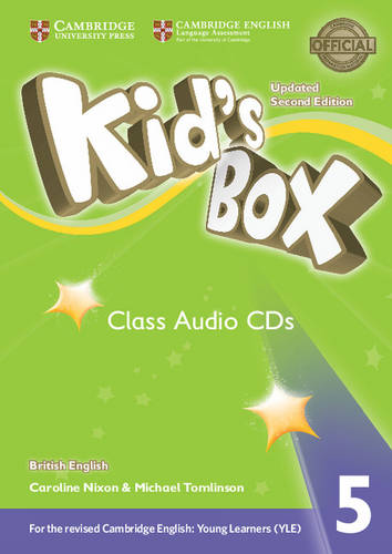 Kids Box 5 Class CD British ~ BARGAIN PRICE WHILE STOCK LASTS!!!  by Caroline Nixon at Abbey's Bookshop, 