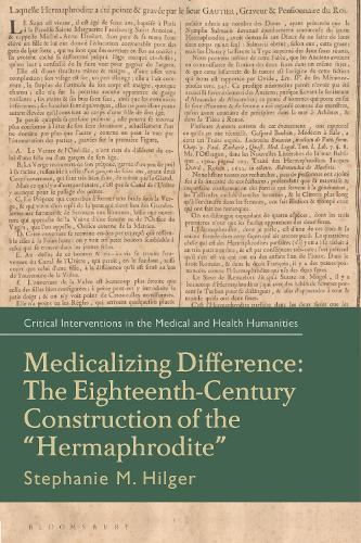 Medicalizing Difference: The Eighteenth-Century Construction of the 
