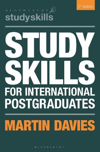 Study Skills for International Postgraduates  by Martin Davies (University of Melbourne, Australia) at Abbey's Bookshop, 