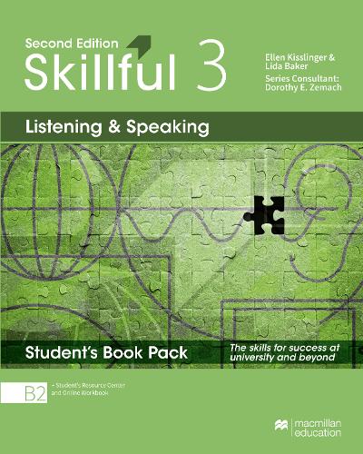 Skillful Listening & Speaking 3 2nd Ed Student Book Pack PRICE ONLY WHILE STOCK LASTS  by Ellen Kisslinger at Abbey's Bookshop, 