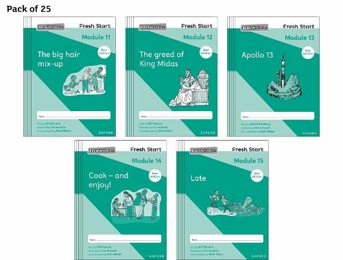 Read Write Inc. Fresh Start: 2024 Modules 11-15 - Pack of 25  by Ruth Miskin at Abbey's Bookshop, 