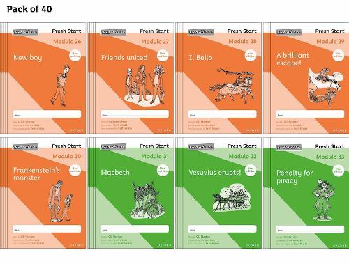 Read Write Inc. Fresh Start: 2024 Modules 26-33 - Pack of 40  by Ruth Miskin at Abbey's Bookshop, 